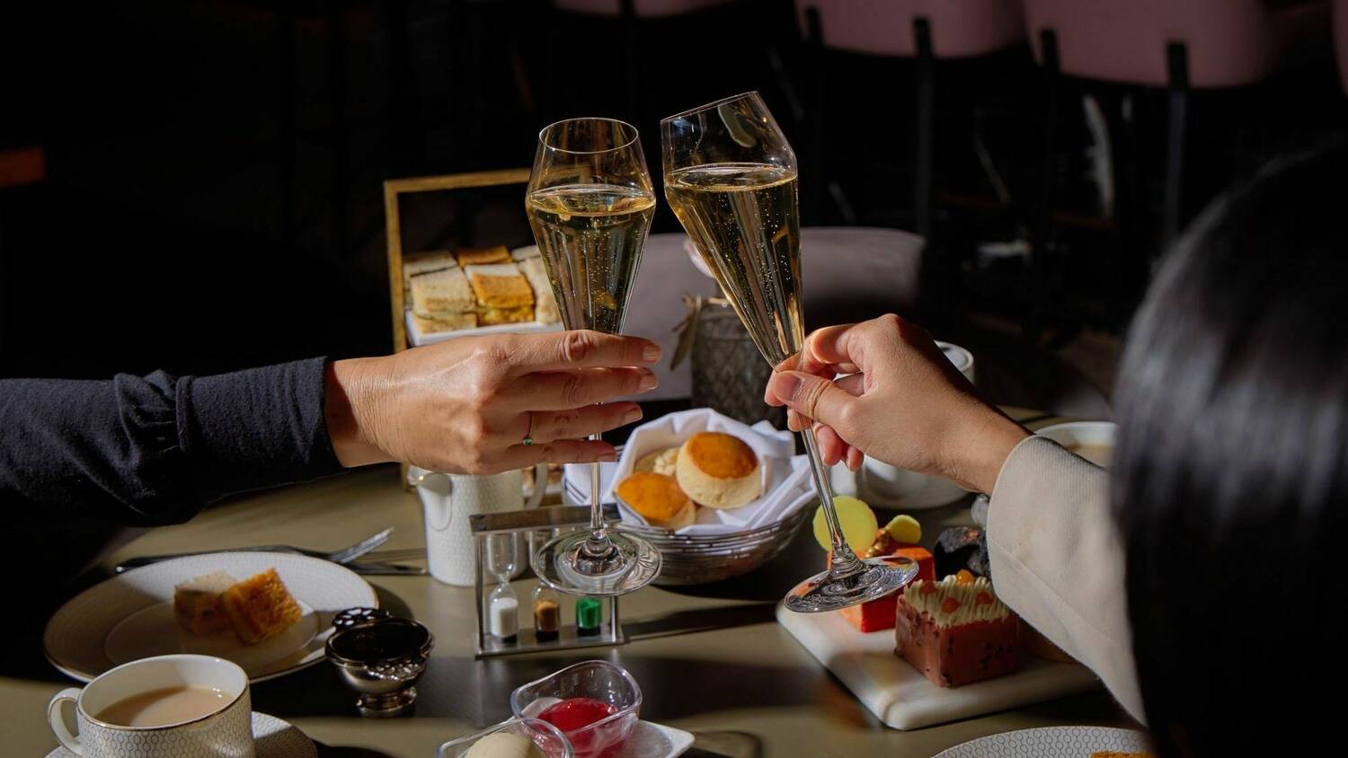 The Stage Afternoon Tea wine deal