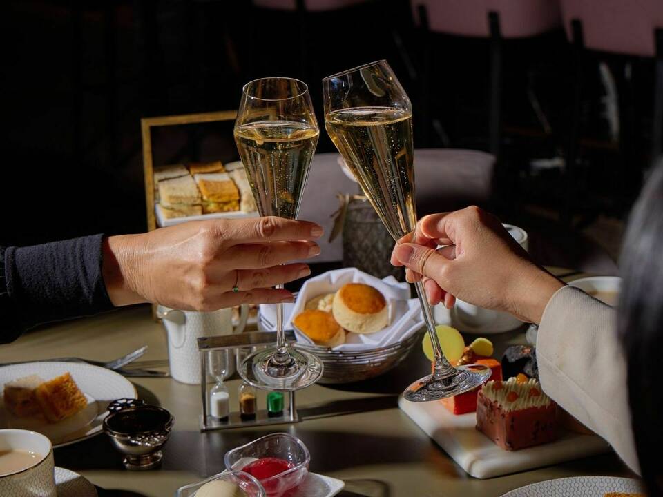 The Stage Afternoon Tea wine deal