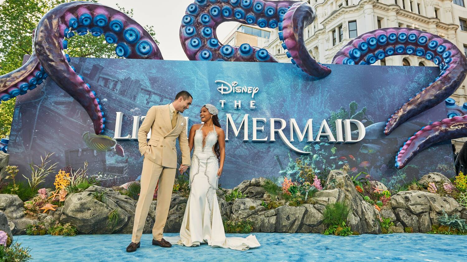The Little Mermaid Premiere in Leicester Square, London!