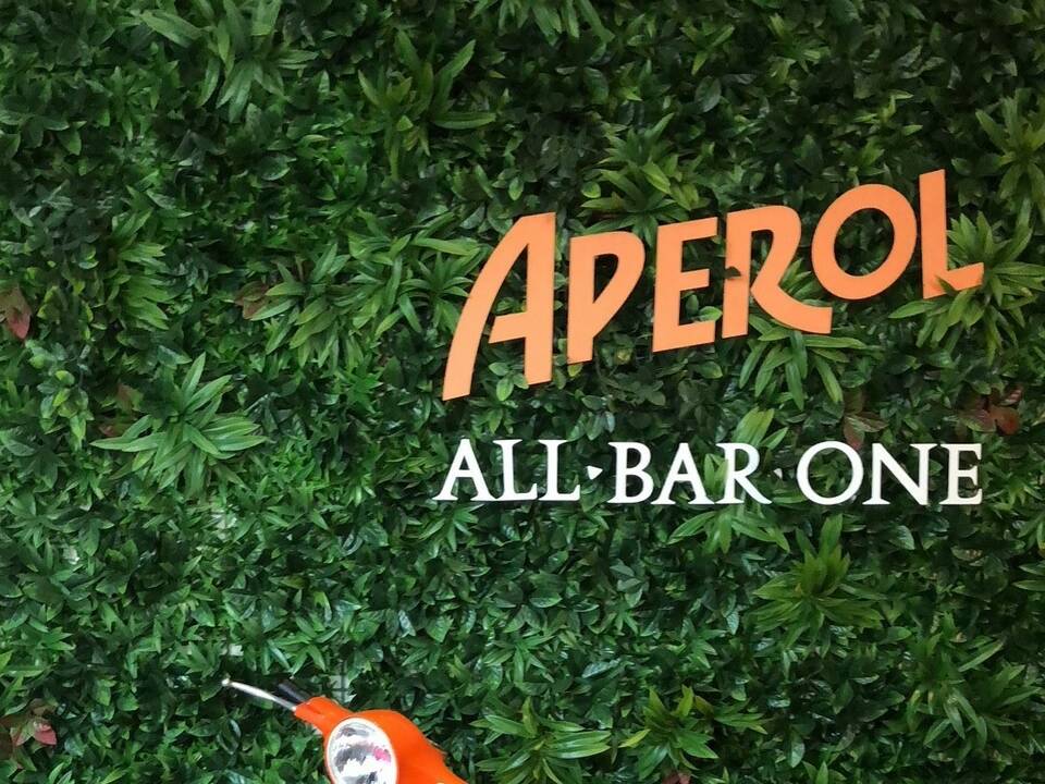 All Bar One Aperol popup cropped